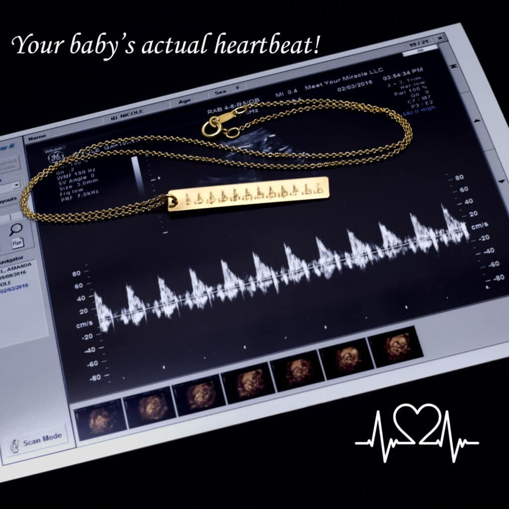 Baby's Heartbeat Jewelry